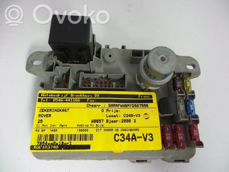 Rover 25 Fuse box set 