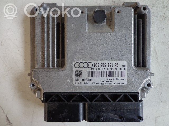 Unité de commande / module d'injection   03G906021RE,0281014123,0281014123,03G906021RE