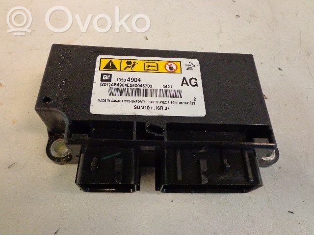 Opel Ampera Airbag control unit/module 