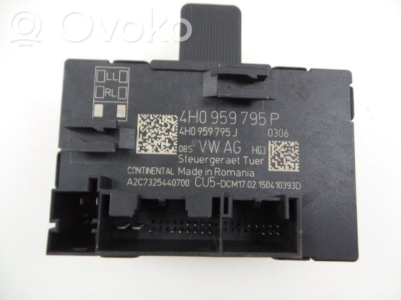 Other control units/modules   4H0959795P,4H0959795J,4H0959795J,4H0959795P,A2C7325440700