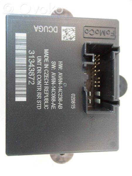Door central lock control unit/module   31343872,31343872
