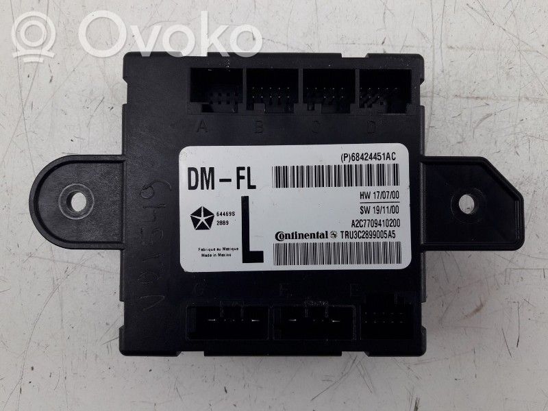 Chrysler Pacifica Door central lock control unit/module 