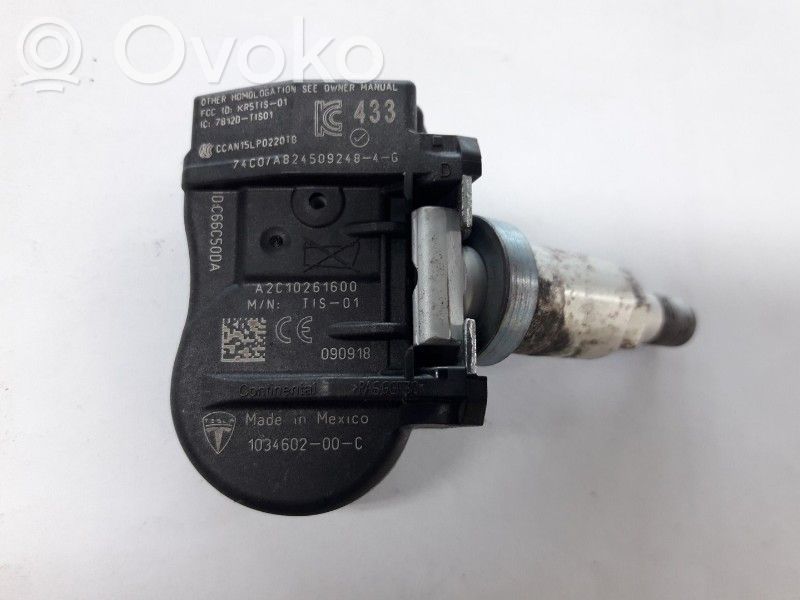 Tesla Model X Sensor de presión del neumático 