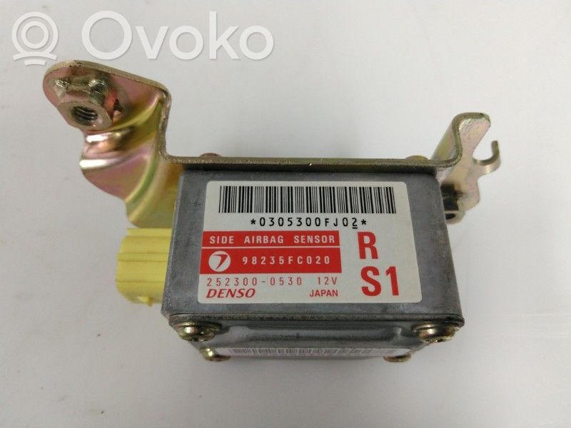 Subaru Forester SF Airbagsensor Crashsensor Drucksensor 
