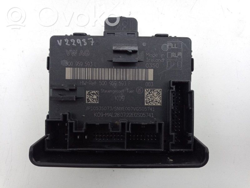 Door central lock control unit/module   5Q0959593L,5Q0959593L