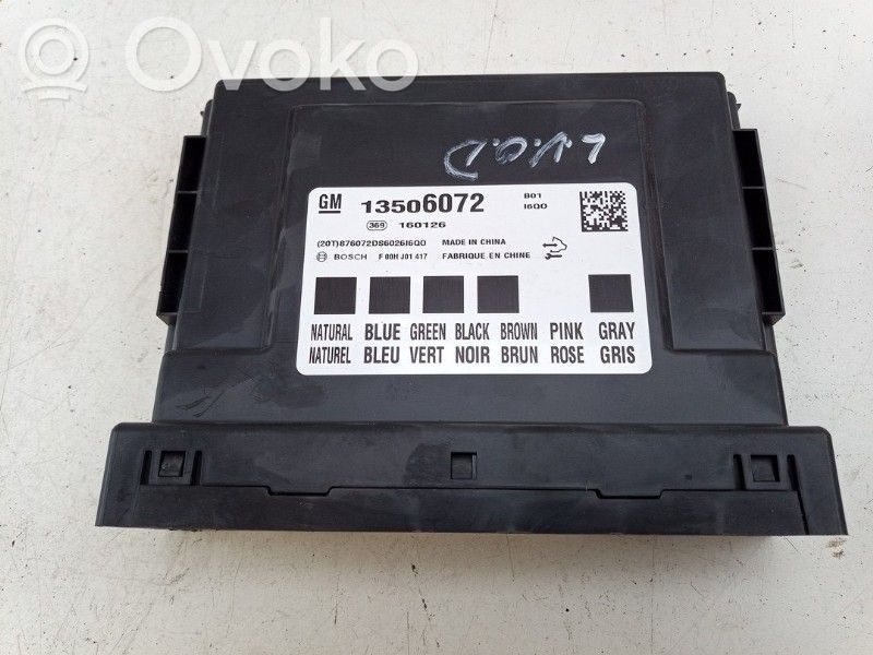 Other control units/modules   13506072,13506072