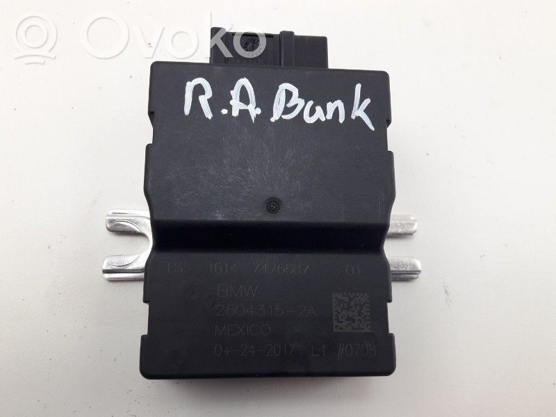 BMW 3 F30 F35 F31 Centralina/modulo pompa dell’impianto di iniezione 