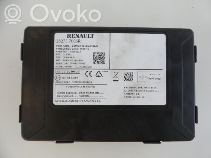 Renault Megane IV Module unité de contrôle d'antenne