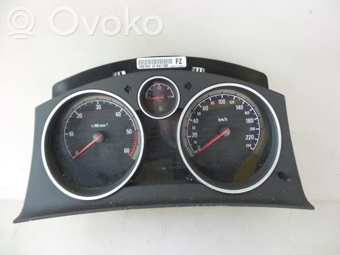 Opel Zafira B Tachimetro (quadro strumenti) 