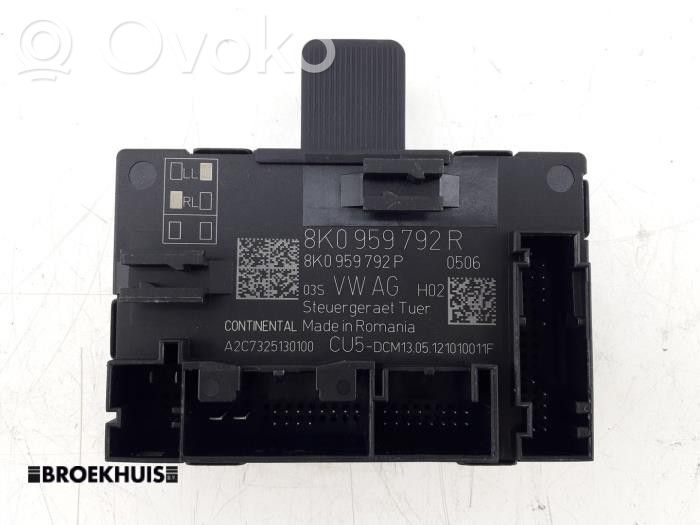 Audi A4 S4 B8 8K Unitate/modul de comandă închidere centralizată