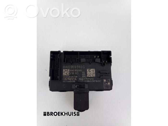 Audi A4 S4 B9 8W Unité de commande / module de verrouillage centralisé porte 