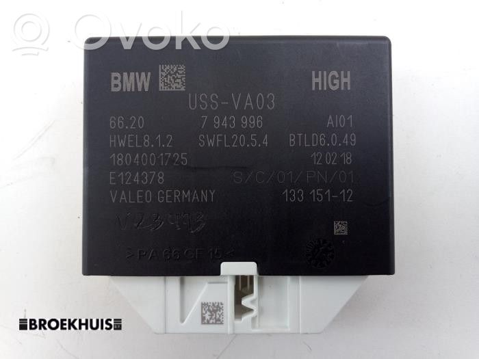 BMW 5 G30 G31 G38 Centralina/modulo sensori di parcheggio PDC 
