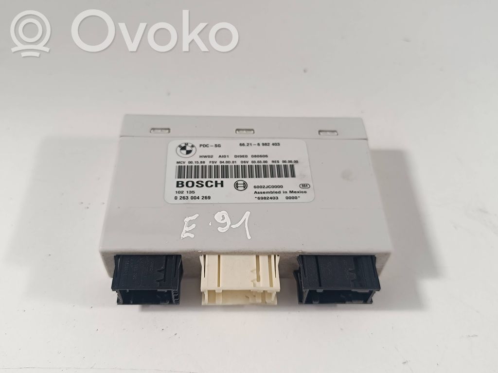 BMW 3 E90 E91 Unidad de control/módulo PDC de aparcamiento 