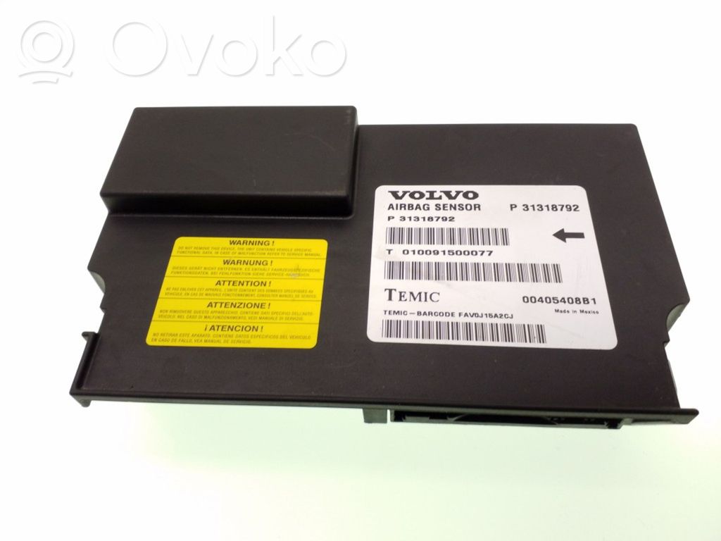 Airbag control unit/module   31318792