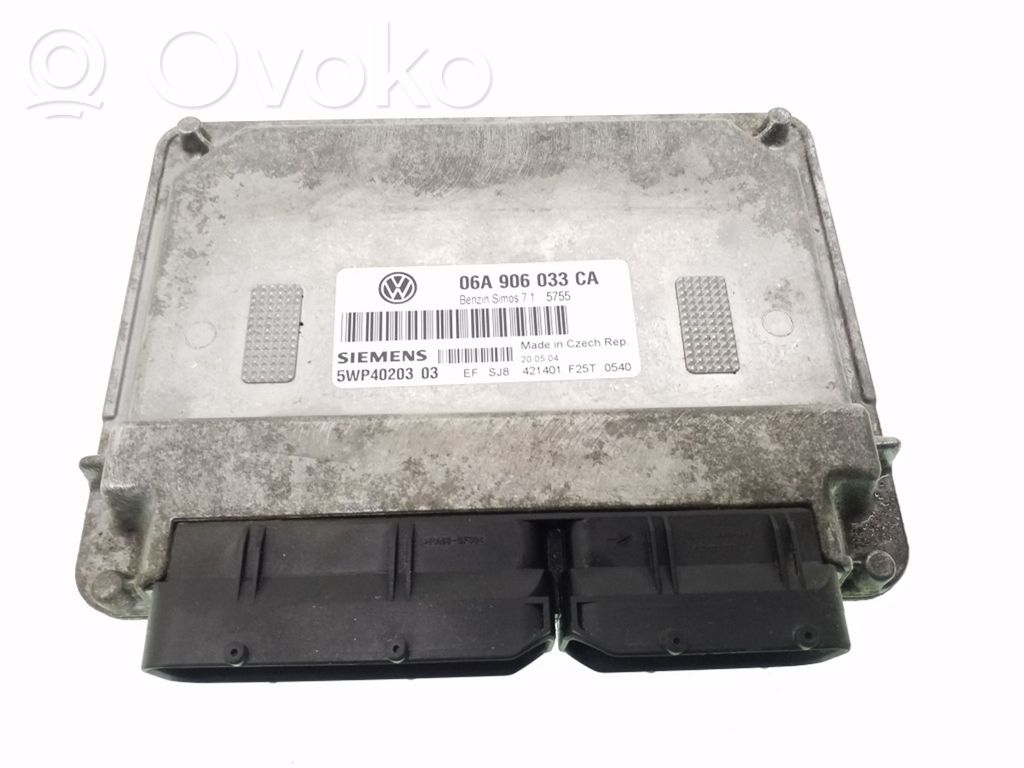 Volkswagen Golf V Engine control unit/module 