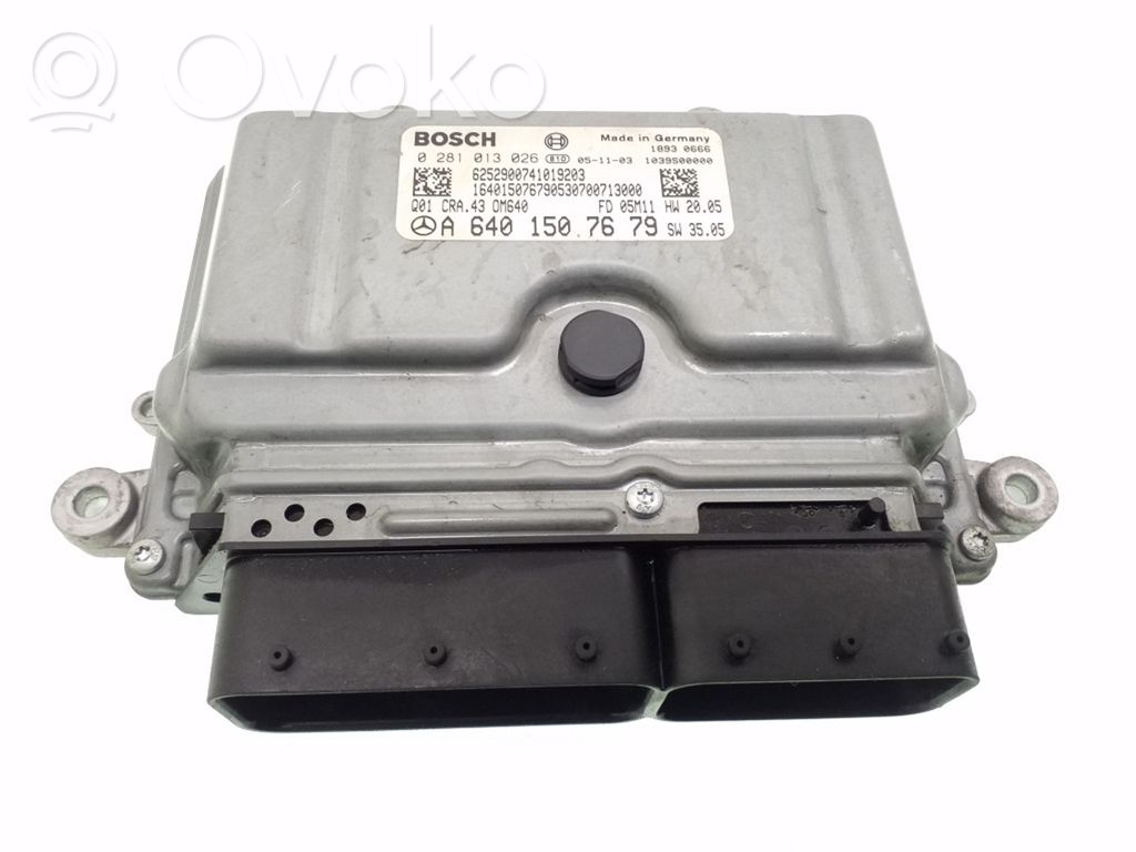 Mercedes-Benz A W169 Engine control unit/module 