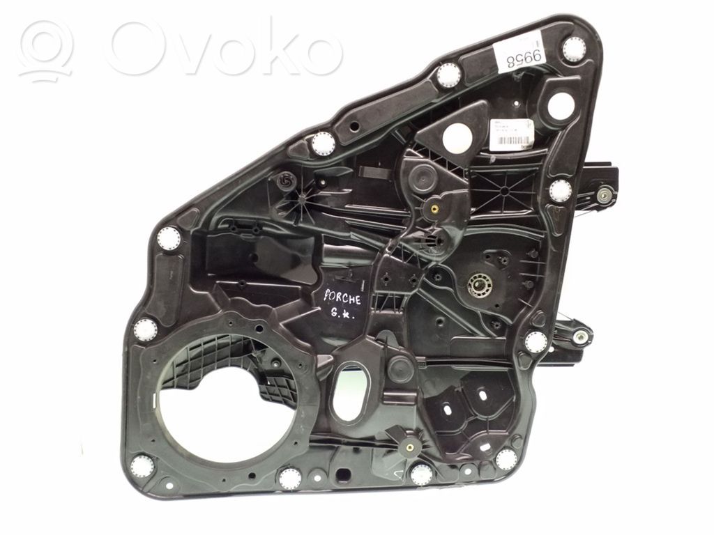 Porsche Cayenne (92A) Mechanizm podnoszenia szyby tylnej bez silnika 