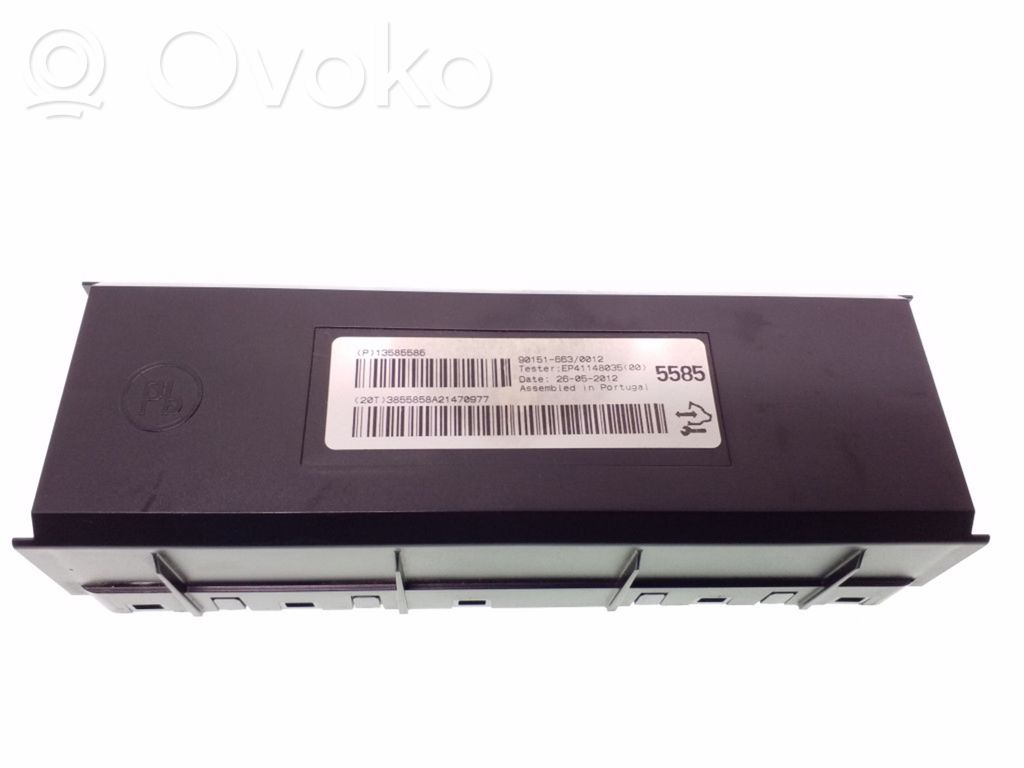 Opel Zafira C Other control units/modules 