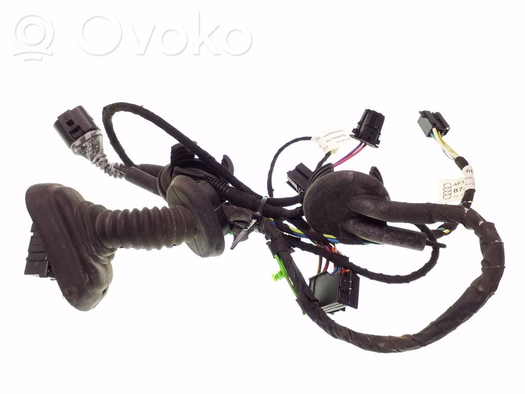 Audi A6 S6 C6 4F Cableado de puerta trasera 