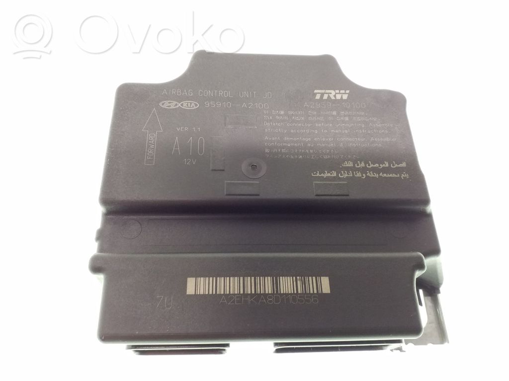 KIA Ceed Module de contrôle airbag 