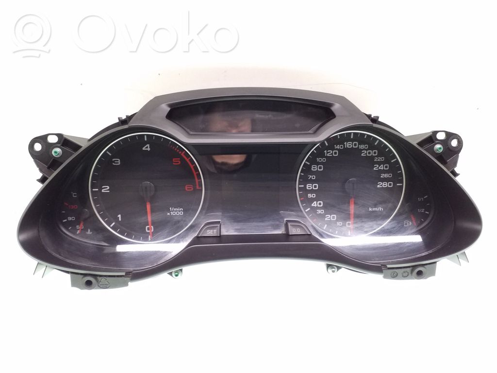 Audi A4 S4 B8 8K Speedometer (instrument cluster) 