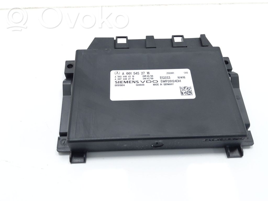 Mercedes-Benz E W212 Gearbox control unit/module 