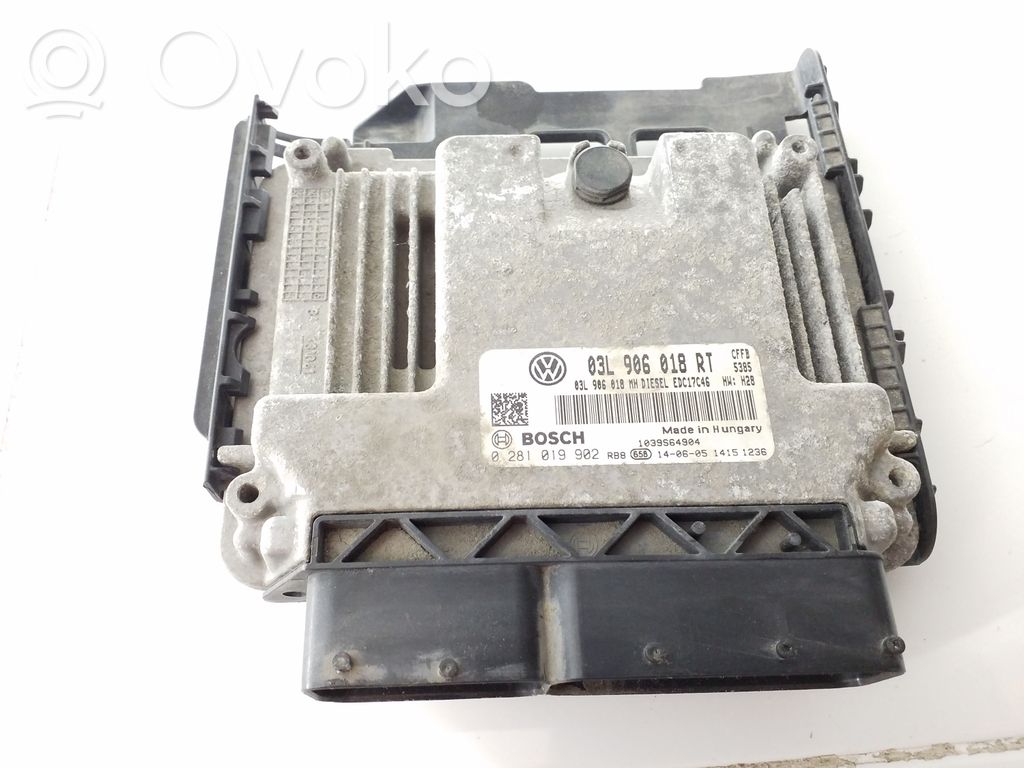 Skoda Superb B6 (3T) Engine control unit/module 