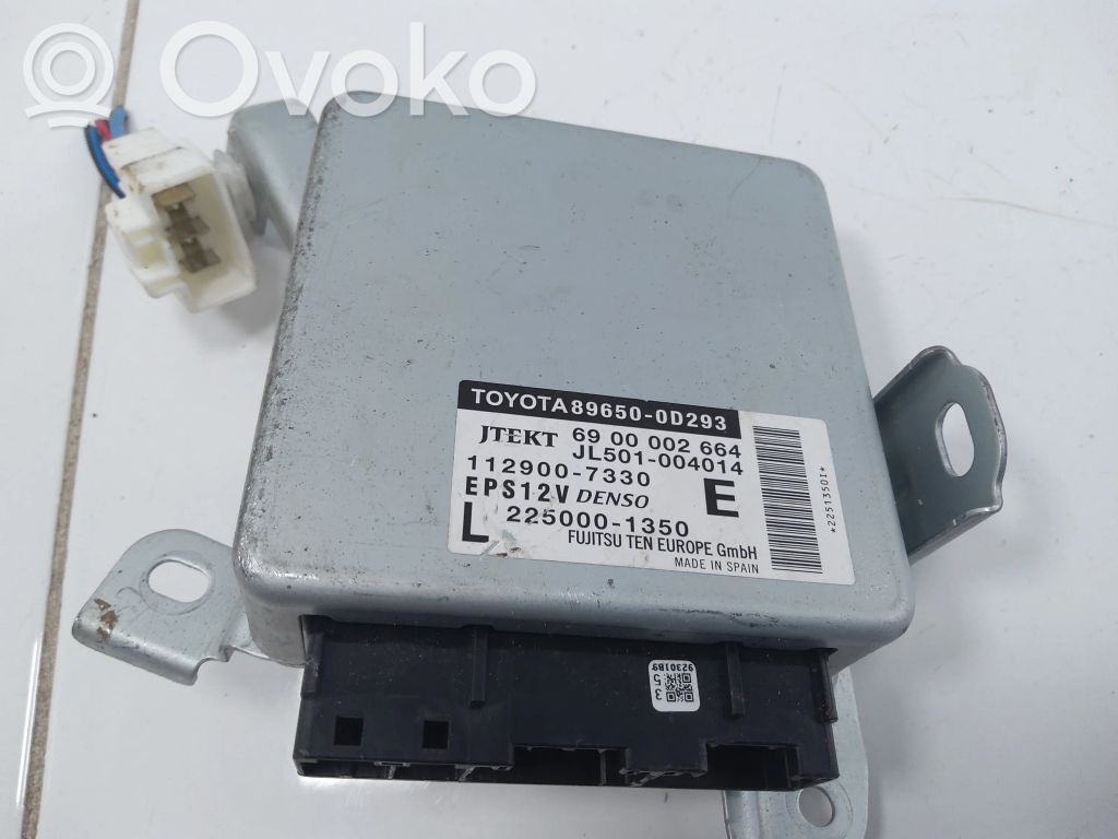 Toyota Yaris Power steering control unit/module 