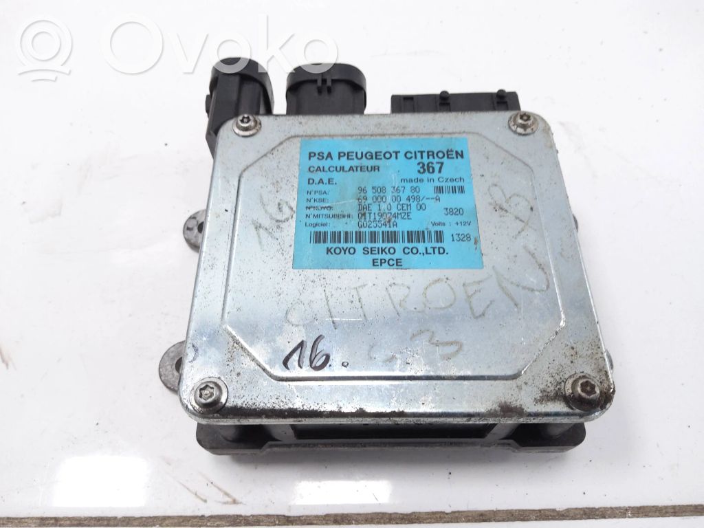 Citroen C3 Unité de commande / calculateur direction assistée 