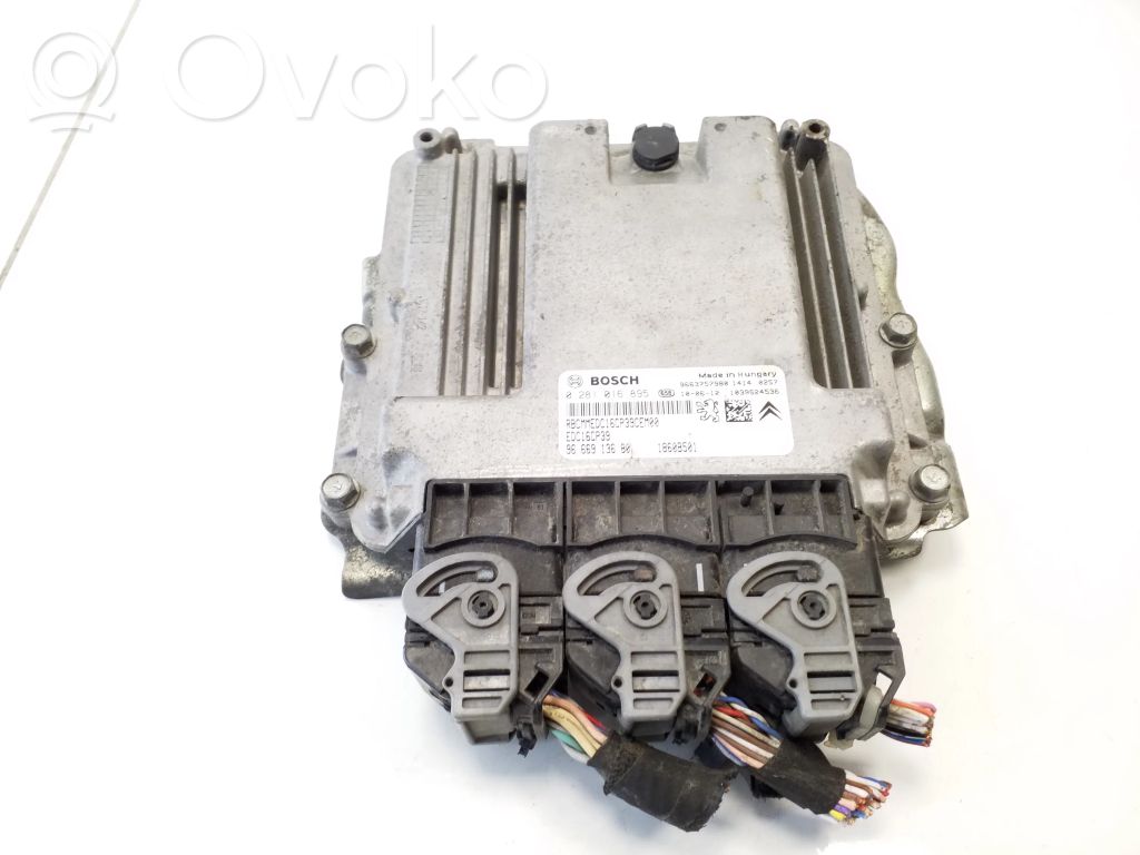 Engine control unit/module   0281016895,9666913680