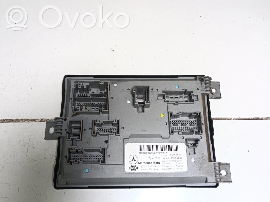 Mercedes-Benz E W213 SAM control unit 