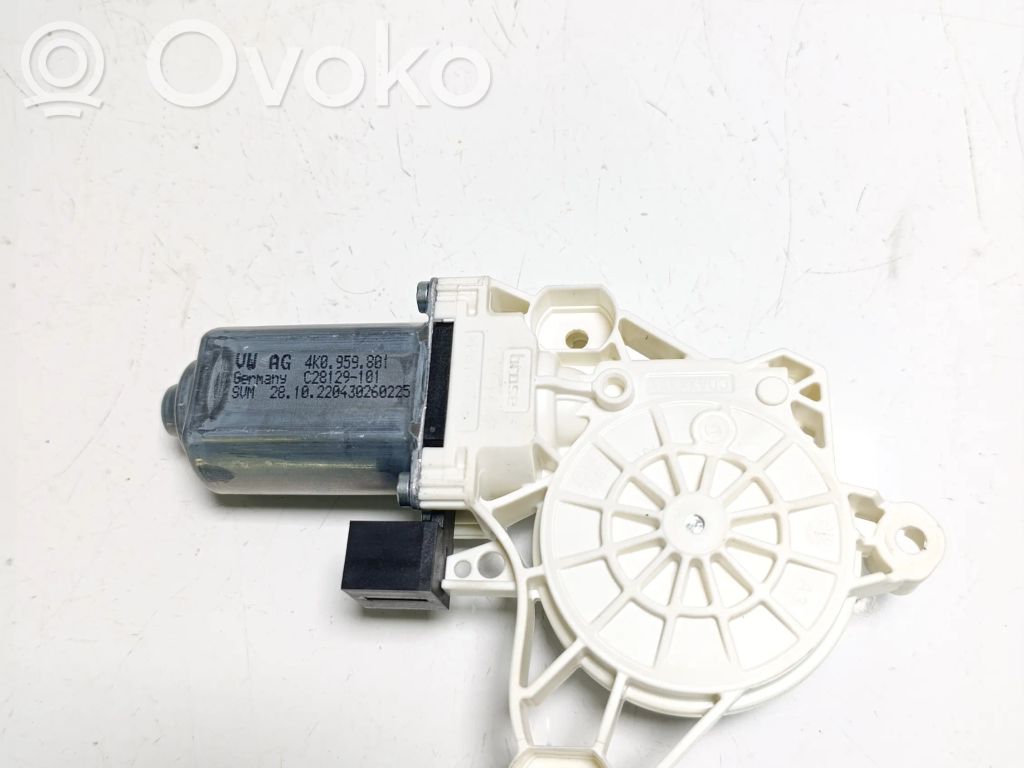 Skoda Enyaq iV Front door window regulator motor 