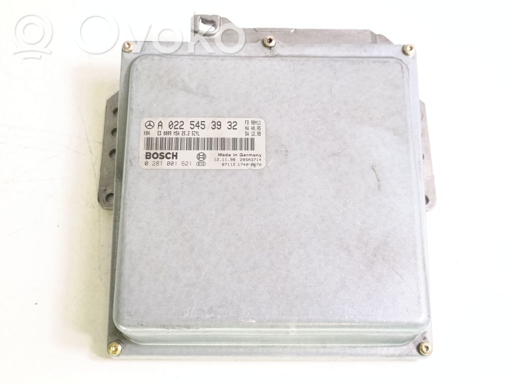 Engine control unit/module ECU   A0225453932,0281001621