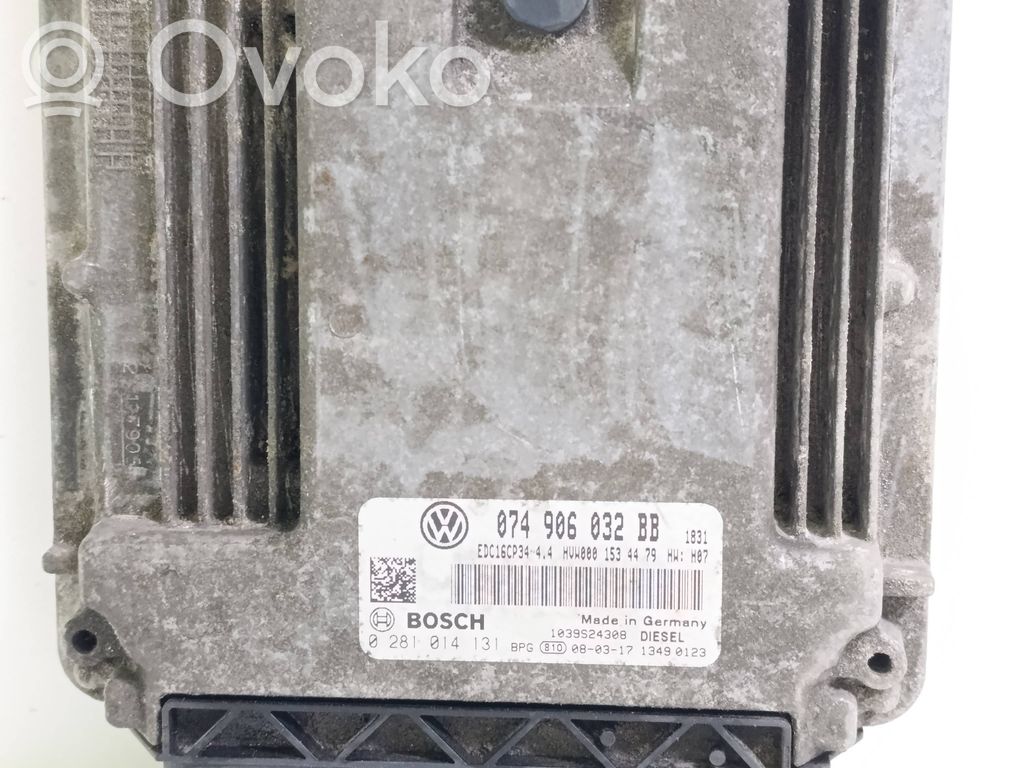 Volkswagen Crafter Engine control unit/module 