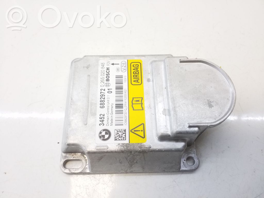 BMW 3 F30 F35 F31 Sterownik / Moduł Airbag 