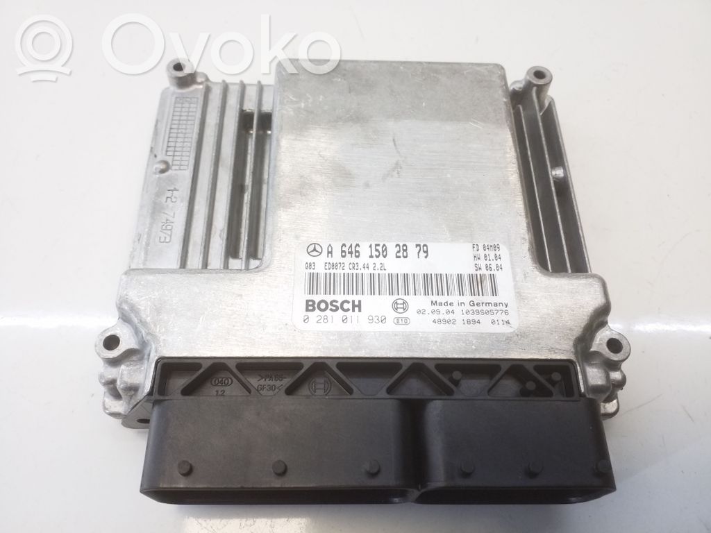 Mercedes-Benz C W203 Engine control unit/module 