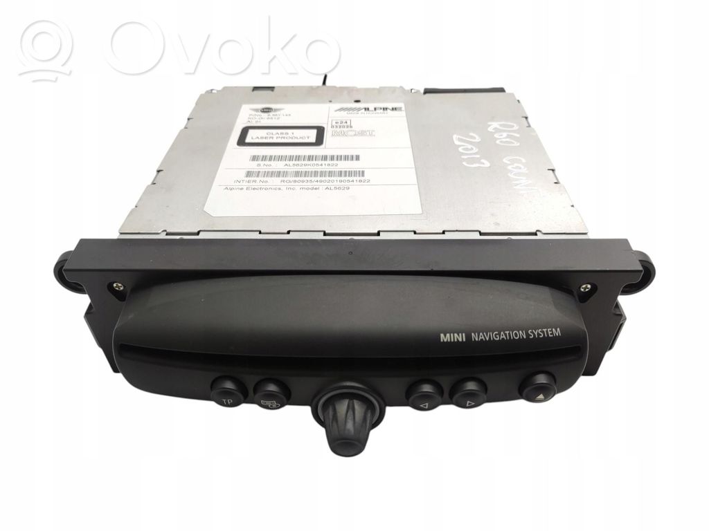 Mini Cooper Countryman R60 Radio/CD/DVD/GPS head unit 