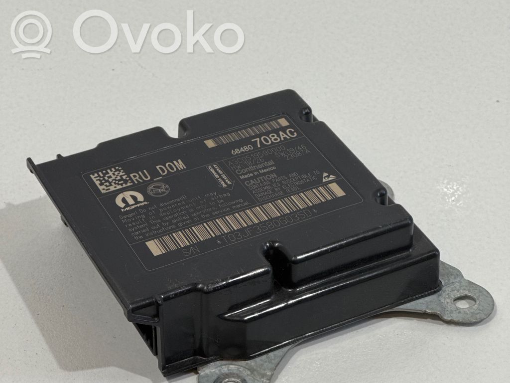 Unidad de control/módulo del Airbag   68480708AC,23087A,A3C0519590000