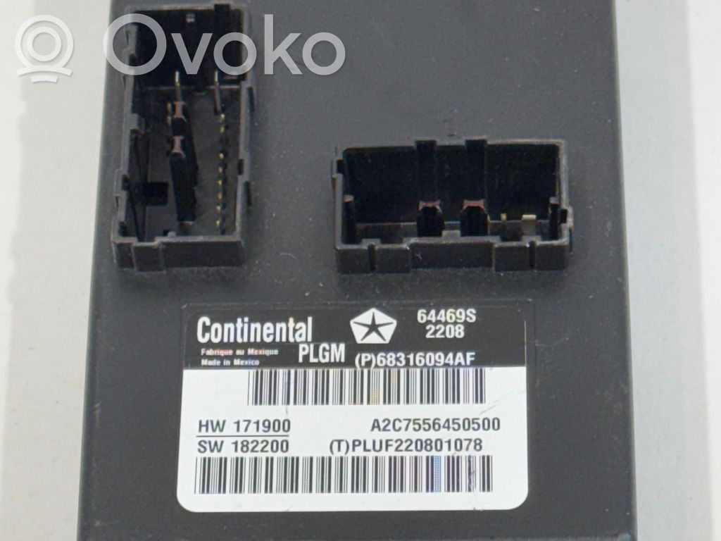 Chrysler Pacifica Tailgate/trunk control unit/module 