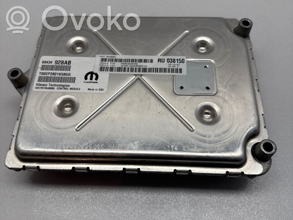 Engine control unit/module   68434928AB,RU038150,T00EP2801K58GG