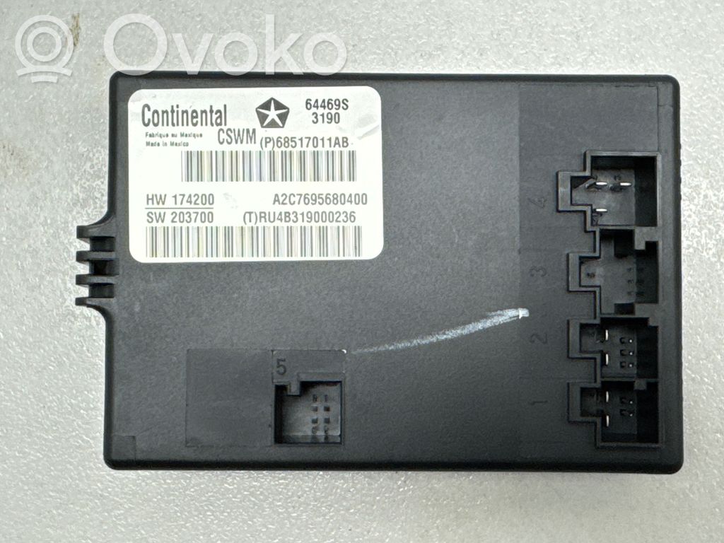 Chrysler Pacifica Modul comandă scaune 
