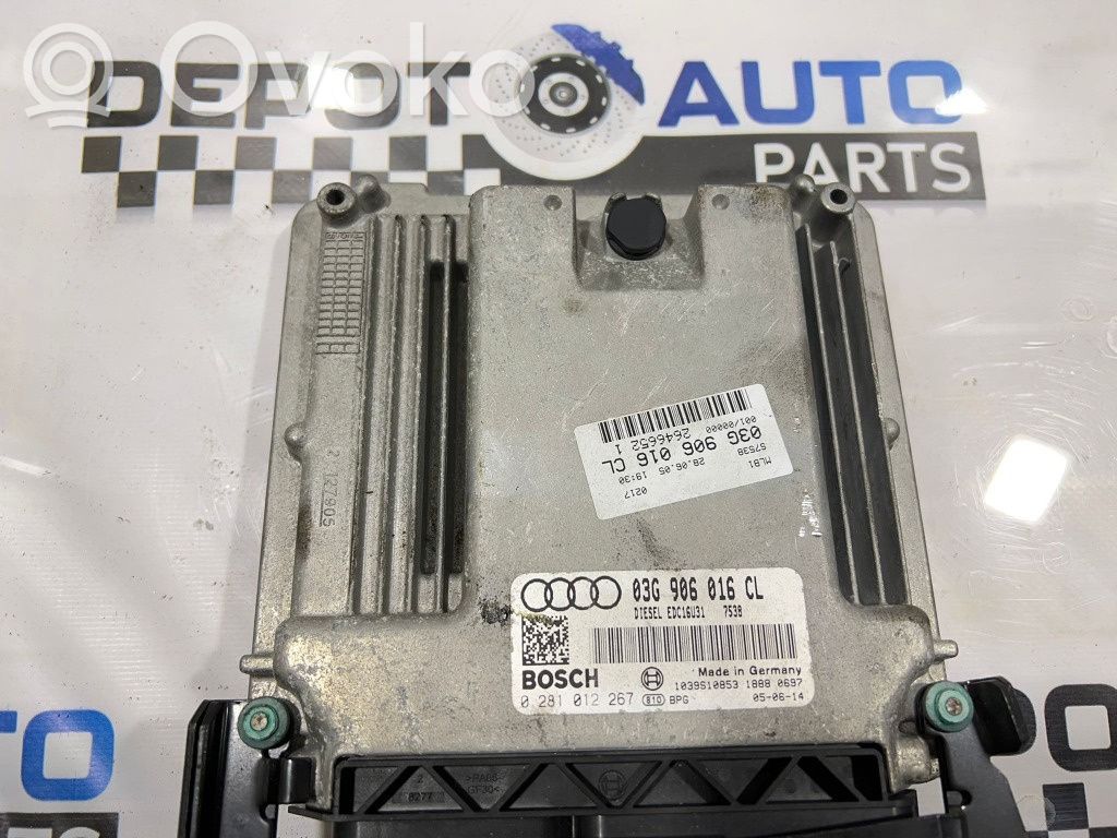 Engine control unit/module ECU   03G906016CL,0281012267,BLB