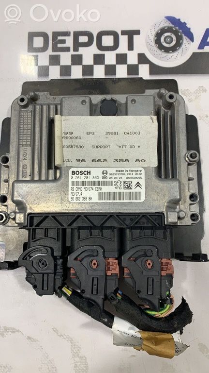 Peugeot 308 Engine control unit/module ECU 