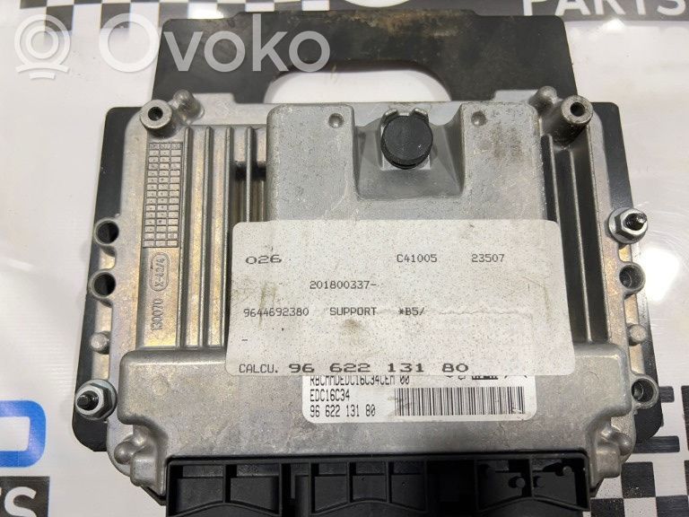 Engine control unit/module ECU   9662213180,0281013331,9HY