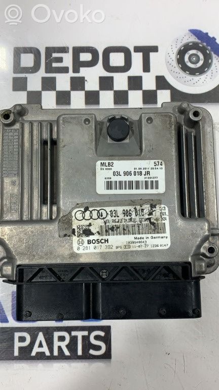 Engine control unit/module ECU   0281017392,CJCB