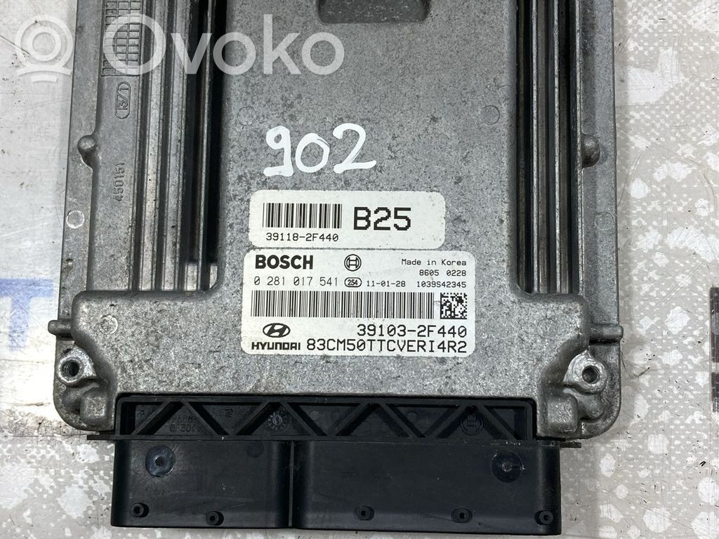 Engine control unit/module ECU   0281017541,391032F440,D4HB