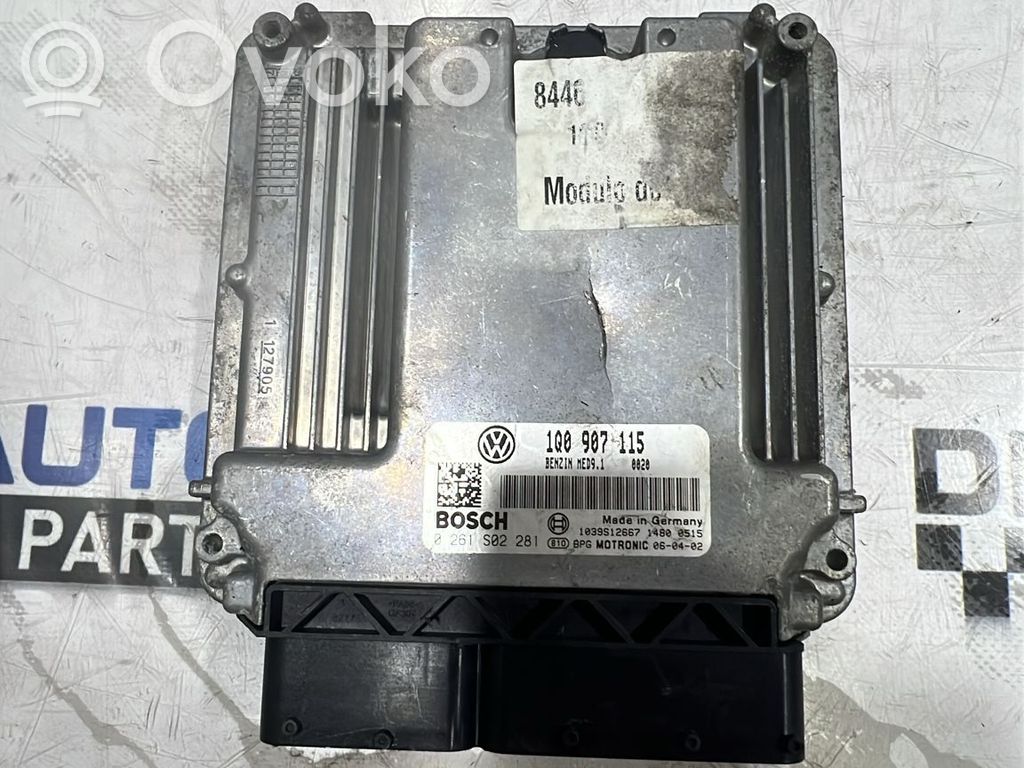 Volkswagen Eos Engine control unit/module ECU 