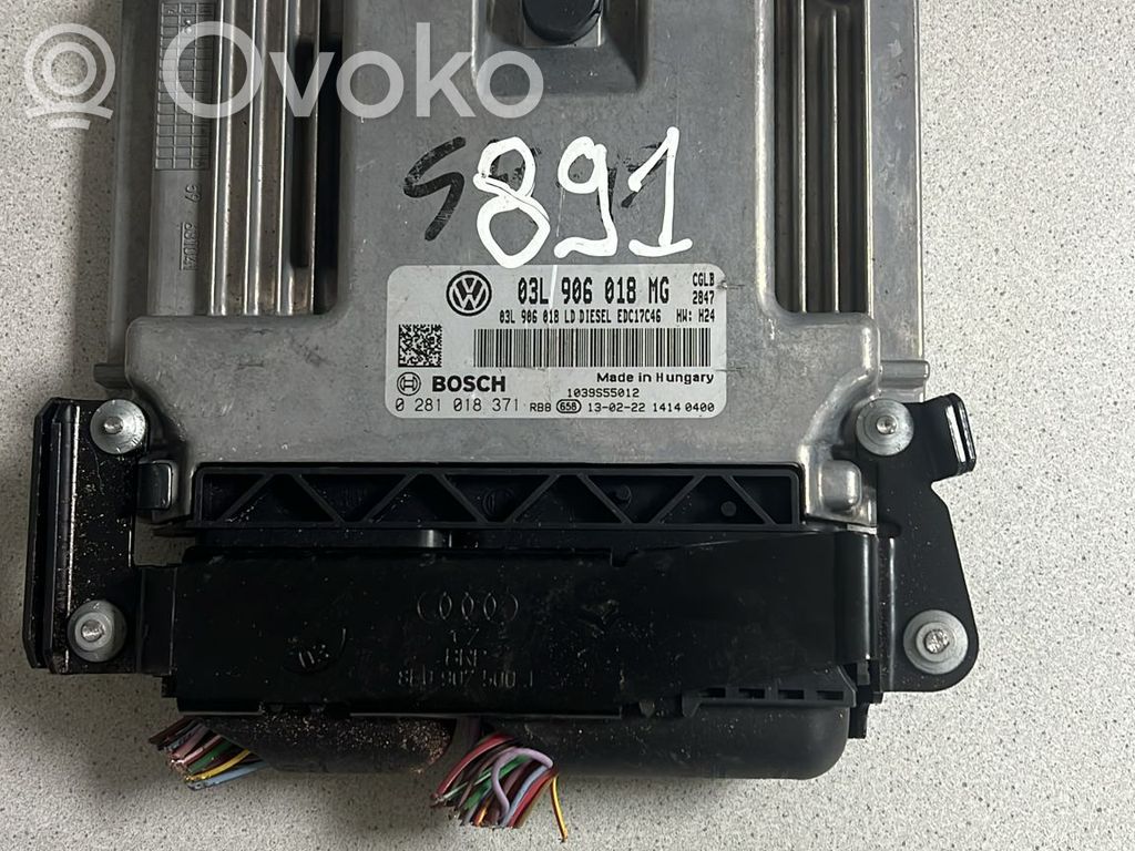 Seat Exeo (3R) Engine control unit/module ECU 