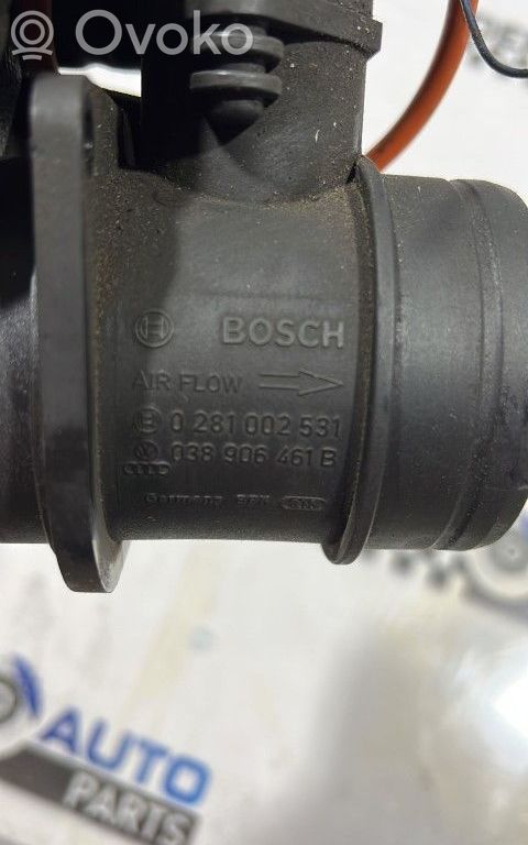 Volkswagen Golf V Mass air flow meter 
