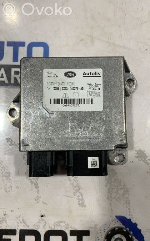 Jaguar XF X250 Unitate/modul de comandă airbaguri 